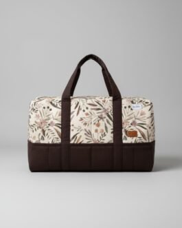 Washable Foam Travel Bag with Dual Zip Compartments