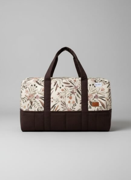 Washable Foam Travel Bag with Dual Zip Compartments