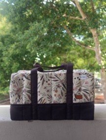 Washable Foam Travel Bag with Dual Zip Compartments