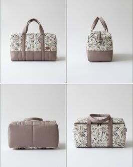 Washable Foam Travel Bag with Dual Zip Compartments