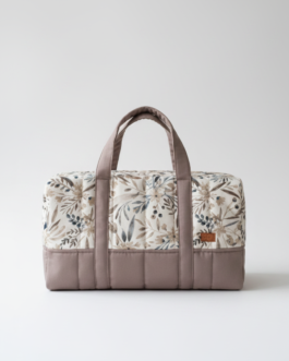 Washable Foam Travel Bag with Dual Zip Compartments