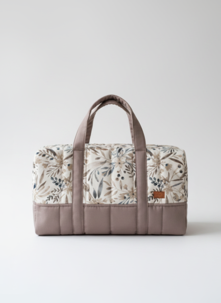 Washable Foam Travel Bag with Dual Zip Compartments