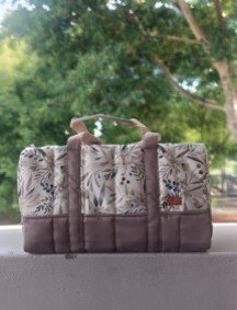 Washable Foam Travel Bag with Dual Zip Compartments