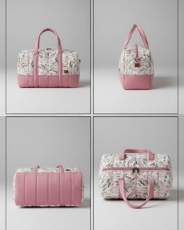 Washable Foam Travel Bag with Dual Zip Compartments