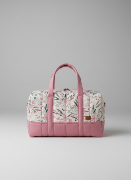 Washable Foam Travel Bag with Dual Zip Compartments