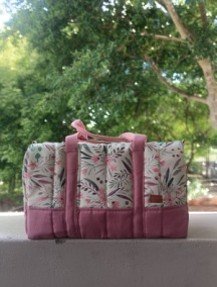 Washable Foam Travel Bag with Dual Zip Compartments