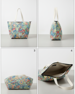 Cotton Shopping Bag with Inner Pocket