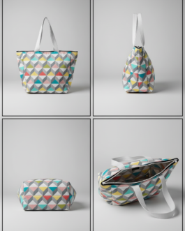 Cotton Shopping Bag with Inner Pocket
