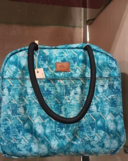 Printed Medium Foam Lunch Bag with Outside Compartment