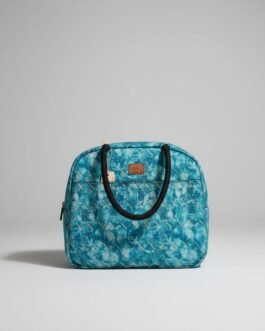 Printed Medium Foam Lunch Bag with Outside Compartment