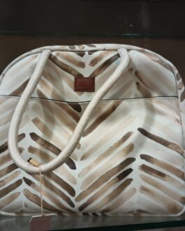 Printed Medium Foam Lunch Bag with Outside Compartment
