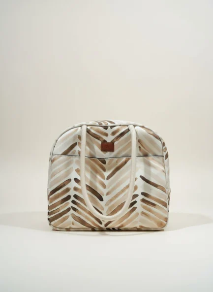 Premium Printed Lunch Bag with Outside Compartment