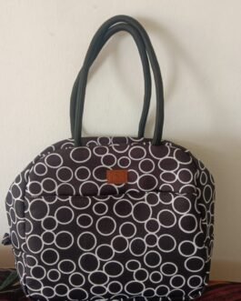 Printed Medium Foam Lunch Bag with Outside Compartment