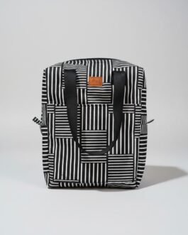 Printed Foam Lunch Bag with Outside Compartment