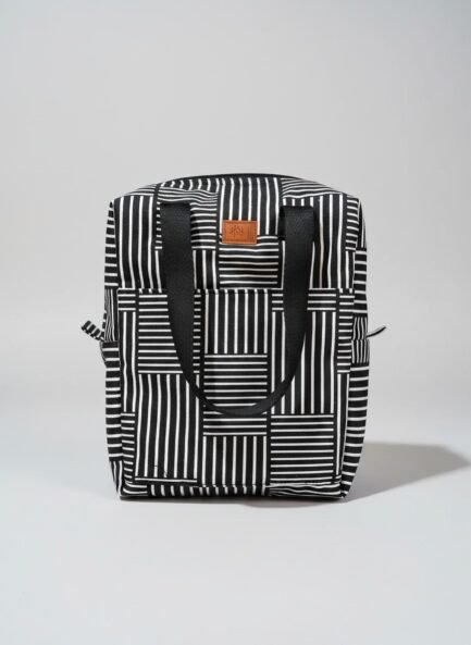 Printed Foam Lunch Bag with Outside Compartment