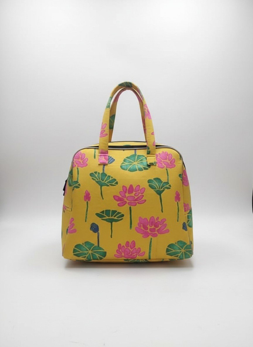 Pure Cotton Travel Bag with 4 Internal Pockets