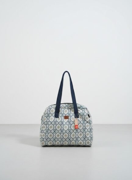 Printed Foam Travel Bag with 2 Inner Compartments