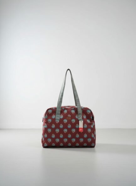 Printed Foam Travel Bag with 2 Inner Compartments
