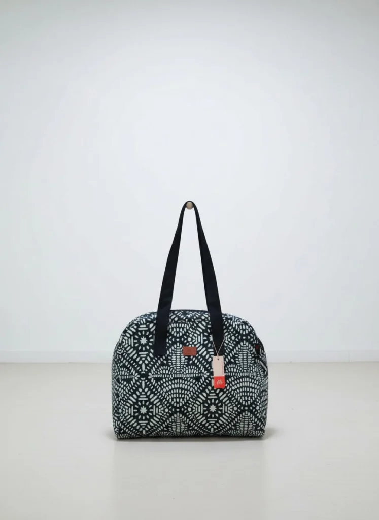 Printed Foam Travel Bag with 2 Inner Compartments