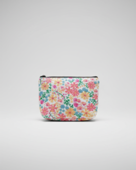 Washable Cotton Travel Pouch with 2 Inner Pockets