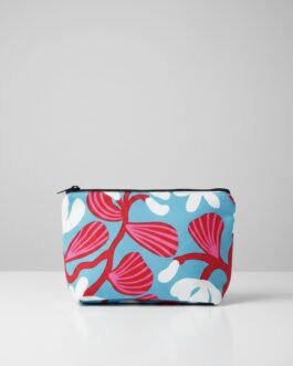 Washable Cotton Travel Pouch with 2 Inner Pockets