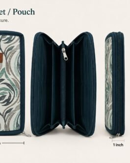 Cotton Wallet  Waterproof Inner 5 Compartments