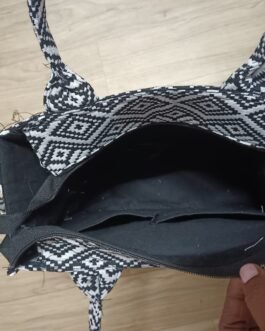 Jacquard Box Lunch Bag