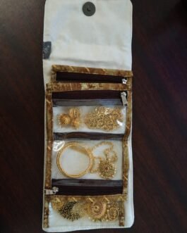 Jewellery Organizer Mini Travel Pouch with 4 Layers